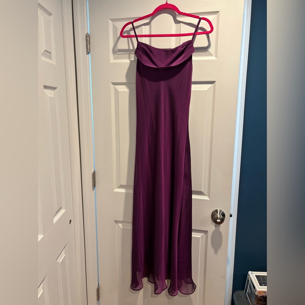 Vintage Purple Midi Dress